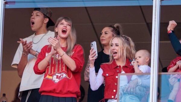 Taylor Swift and Brittany Mahomes