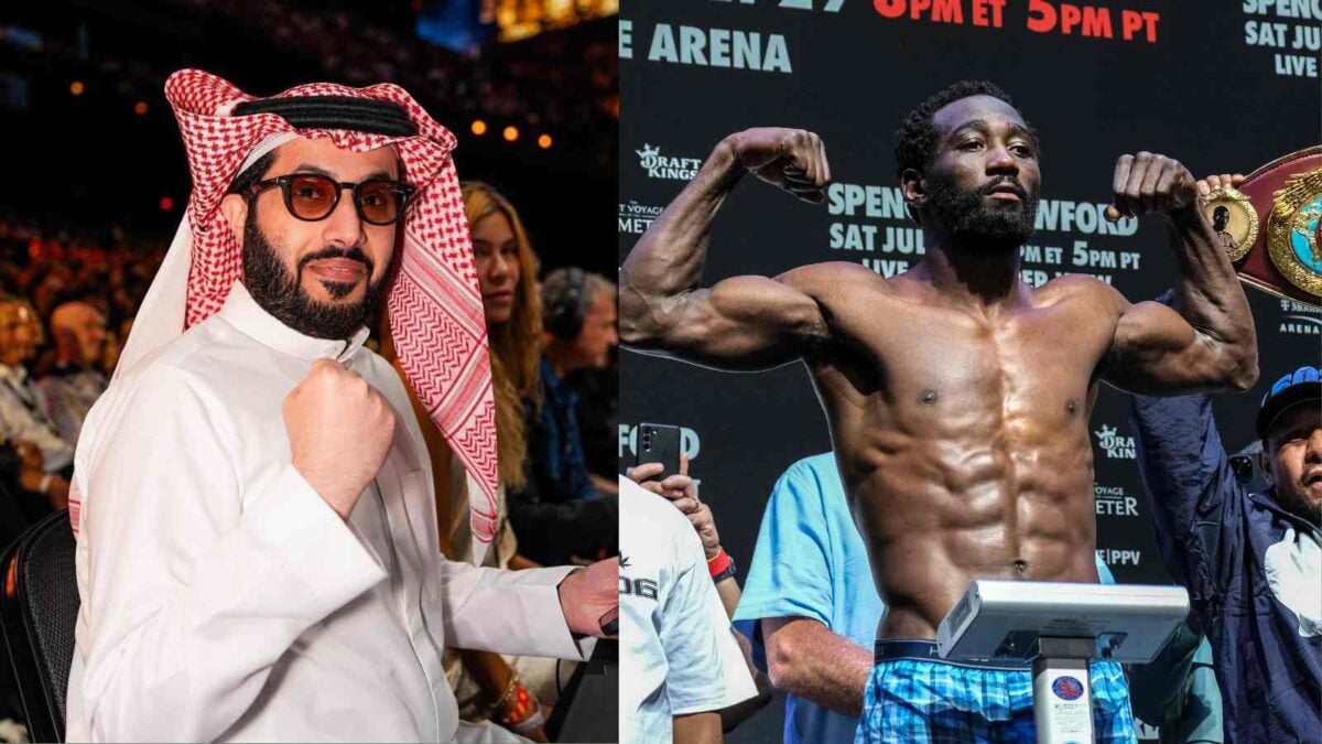 Terence Crawford and Turki Alalshikh call out Canelo Alvarez