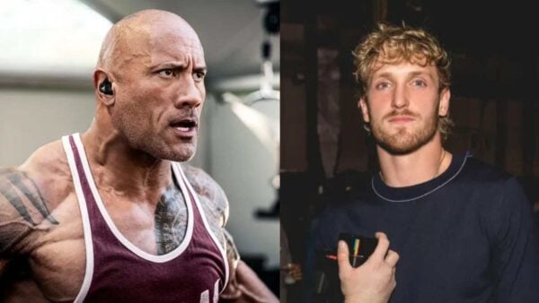 The Rock and Logan Paul