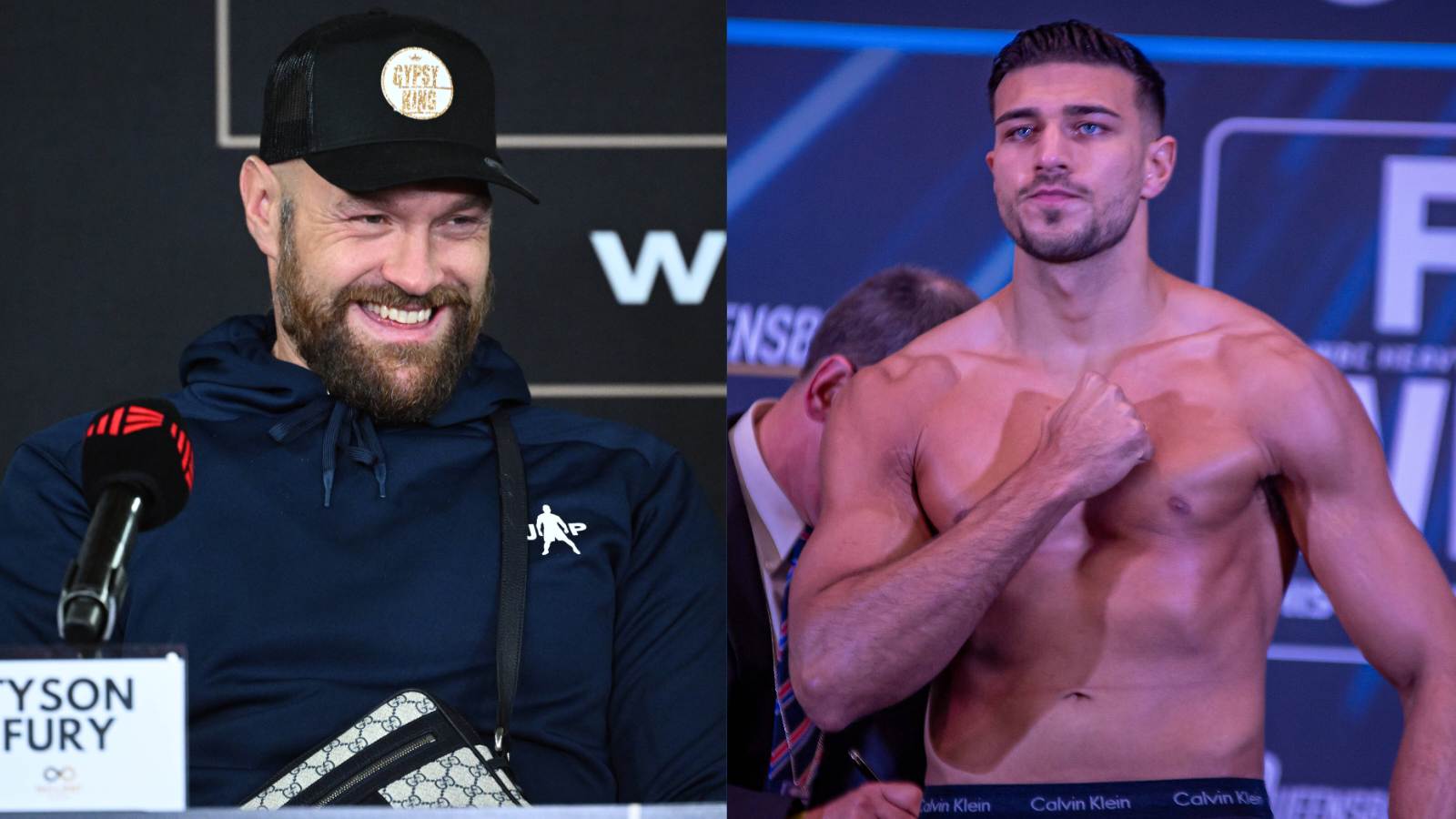 98,000 boxing fans boo Tommy Fury while cheering for ‘Gypsy King’ brother Tyson Fury