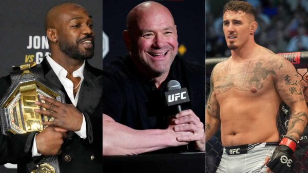 Tom Aspinall mocks boss Dana White and Jon Jones