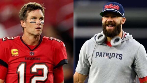 Tom Brady and Julian Edelman