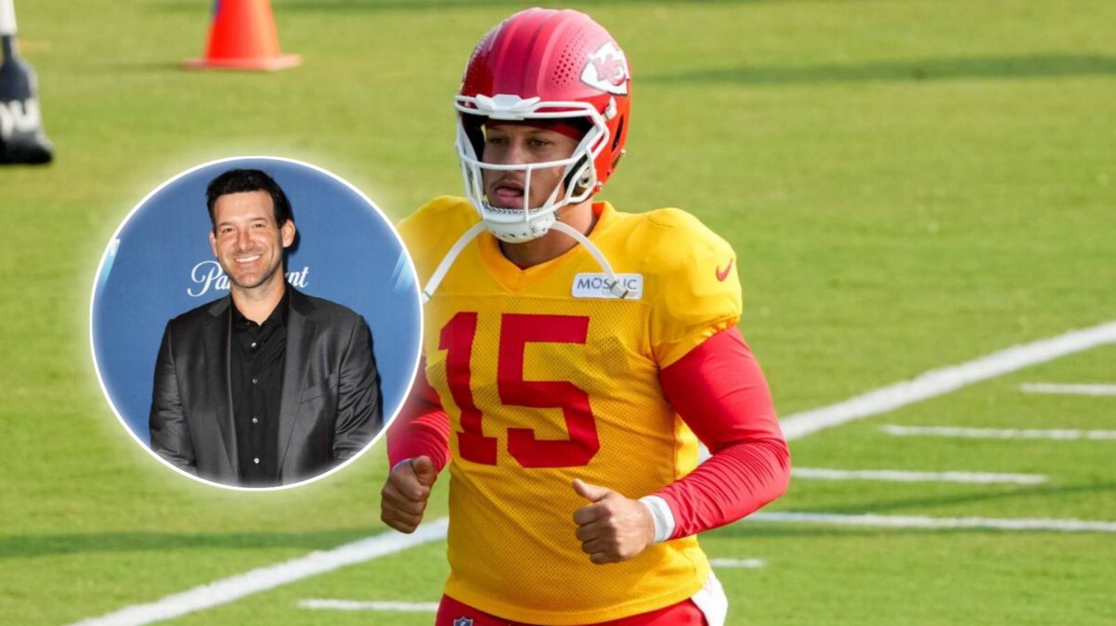 Tony Romo hyping up Patrick Mahomes’ incomplete pass against Bengals on live TV doesn’t sit well with fans