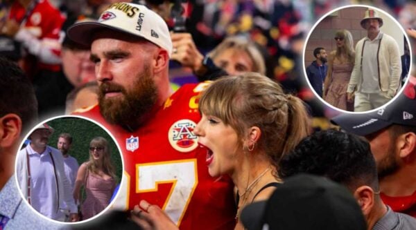 Travis Kelce, Taylor Swift at their tennis date on Sunday