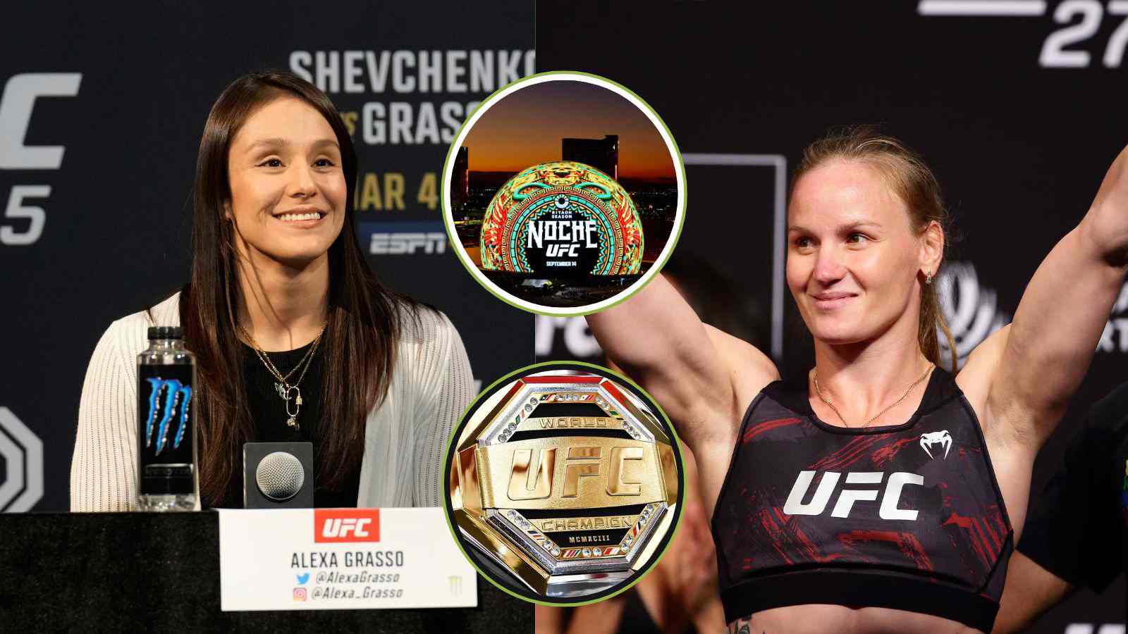 UFC 306 payout: How much will Valentina Shevchenko and Alexa Grasso’s salaries be at Noche Sphere event?