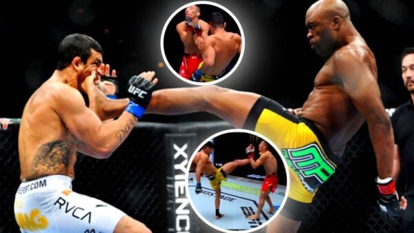 UFC Vegas 97 star Gabriel Santos goes viral with his Anderson Silva like front kick