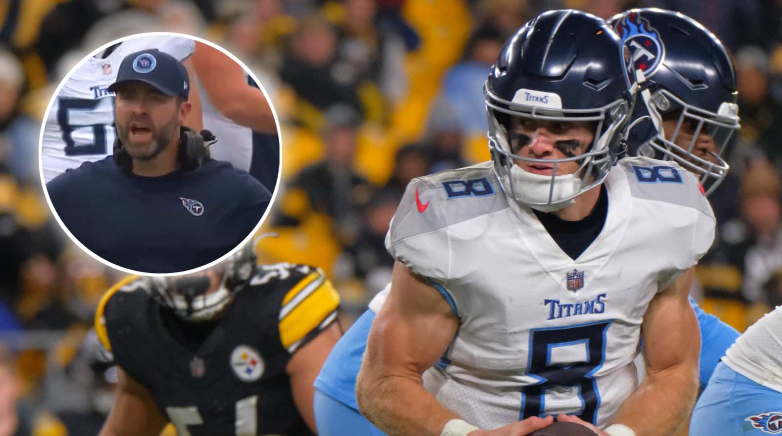 (Video) “What the f**k are you doing?” Titans HC Brian Callahan left fuming over Will Levis’ unnecessary turnover against Jets