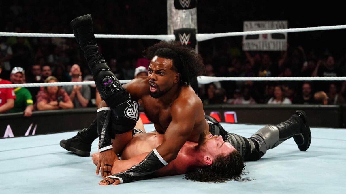 Xavier Woods almost got the win for The New Day