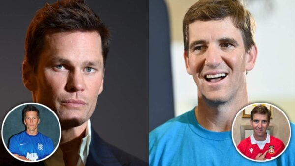 Wrexham roped in 2-time Super Bowl winner Eli Manning to support in their match against Tom Brady's Birmingham in Sky Bet League One