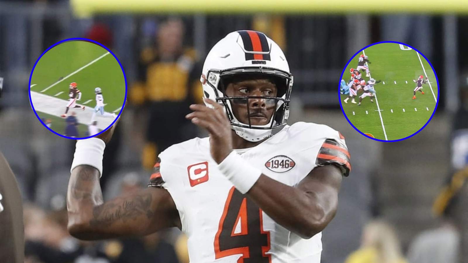 “You can’t teach that precision” – $230 million man Deshaun Watson missing Browns receiver by a mile sparks wild reactions on social media