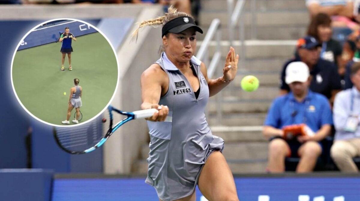 Yulia Putintseva was criticized by fans because of her behavior toward a ball kid