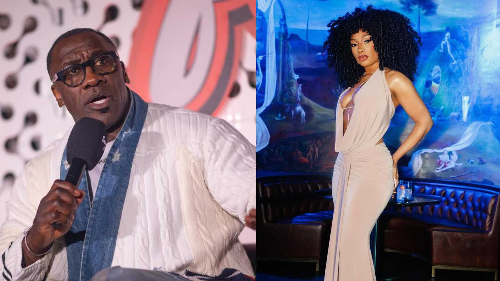 “Casually attacking black women” – Shannon Sharpe in flames for accidentally dissing Megan Thee Stallion in heated online debate