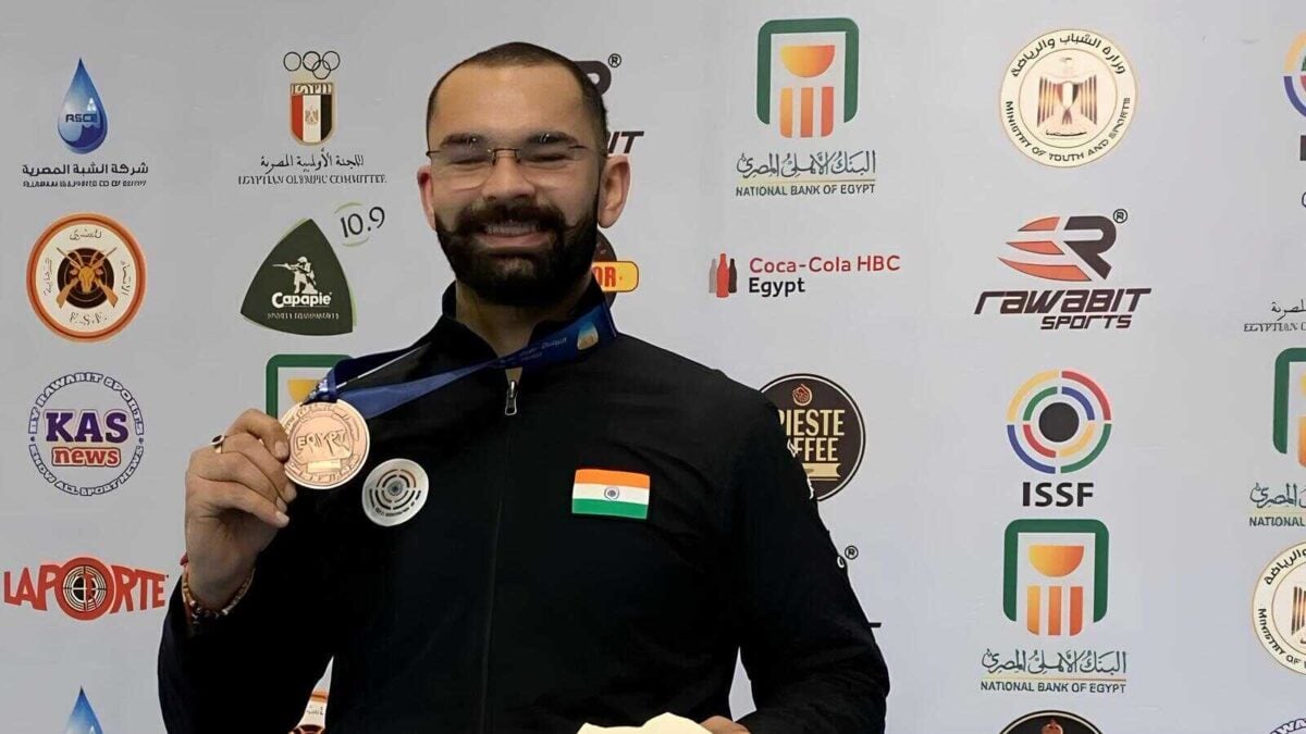 Akhil Sheoran at issf world cup finals