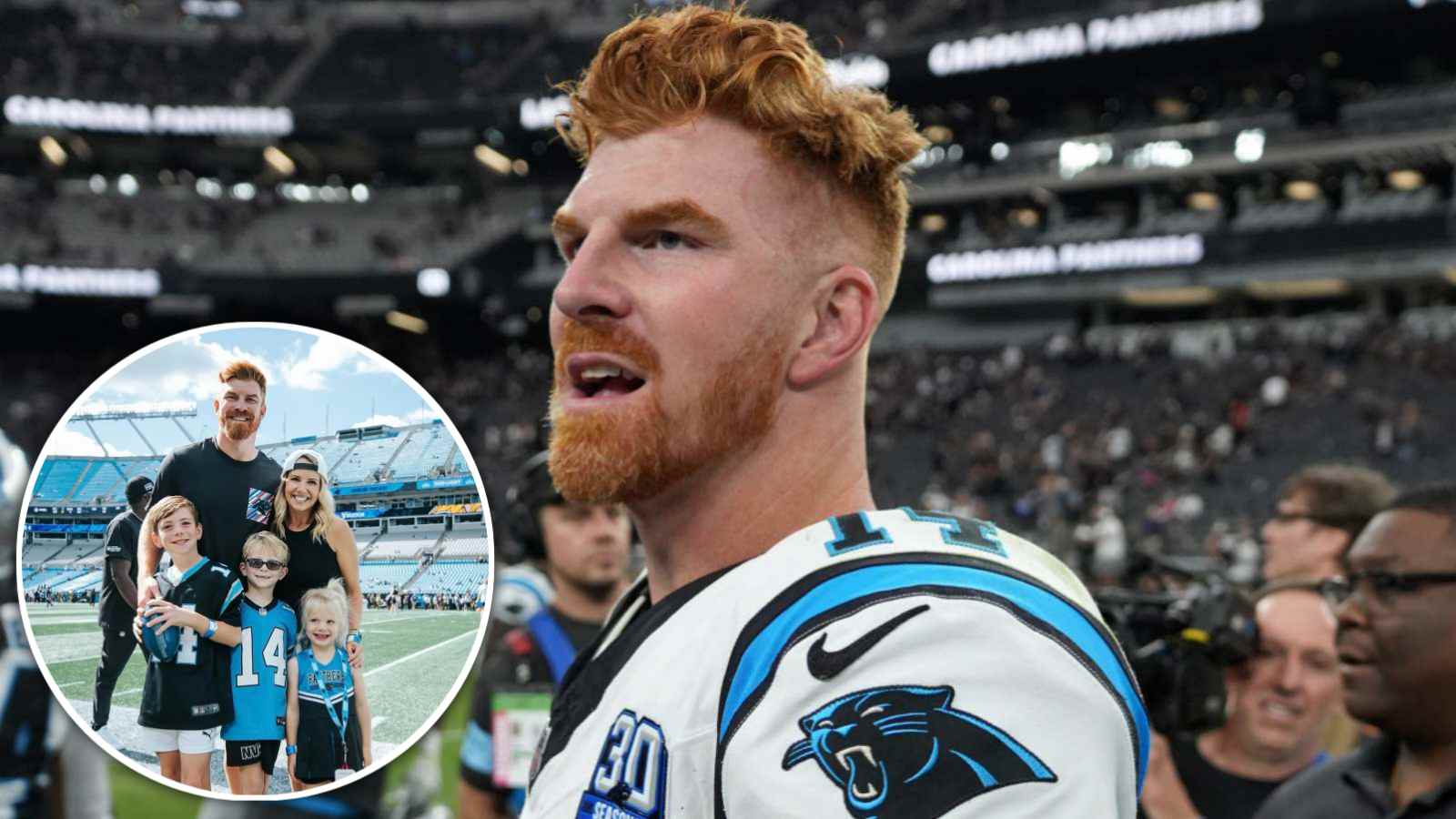 Andy Dalton and family involved in car crash, Panthers QB under evaluation ahead of SNF Broncos game