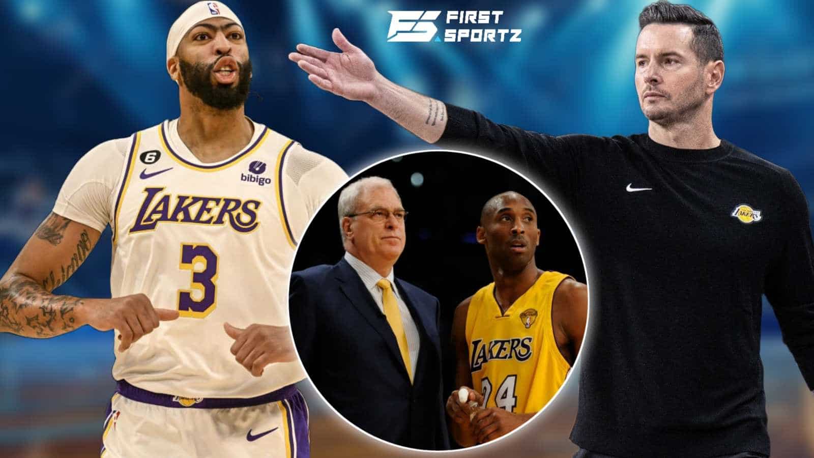 Phil Jackson and Kobe Bryant’s records touched by JJ Redick and Anthony Davis as Lakers go 2-0