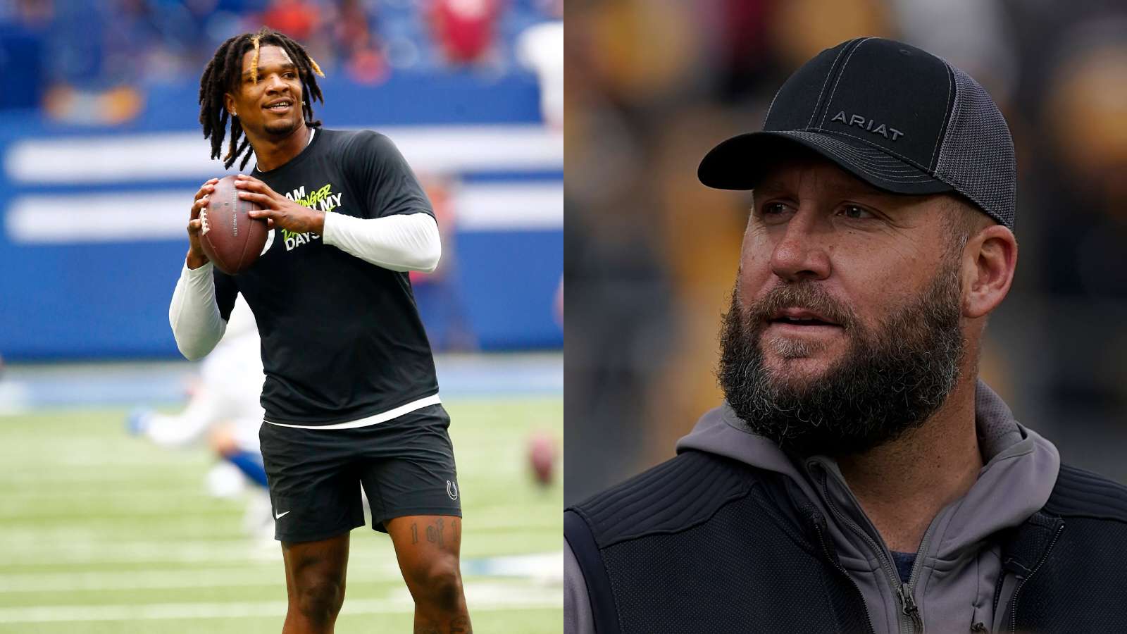 Ben Roethlisberger left speechless with Anthony Richardson tapping out of Texans game