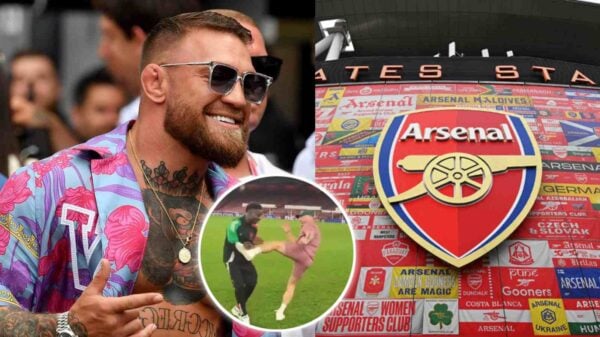 Arsenal FC are considering changes in its security protocols after Conor McGregor's visit