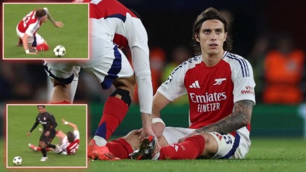 Arsenal Riccardo Calafiori injury