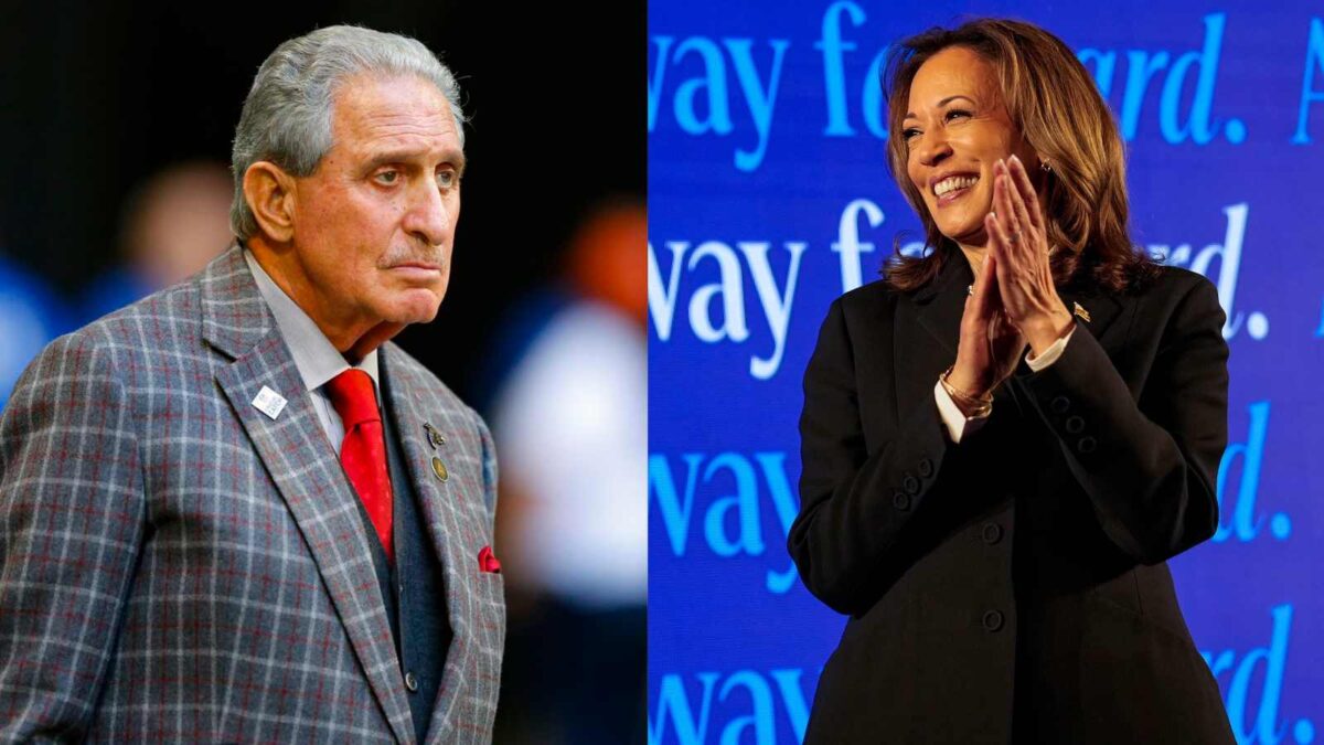 Arthur Blank headlined Kamala Harris donations