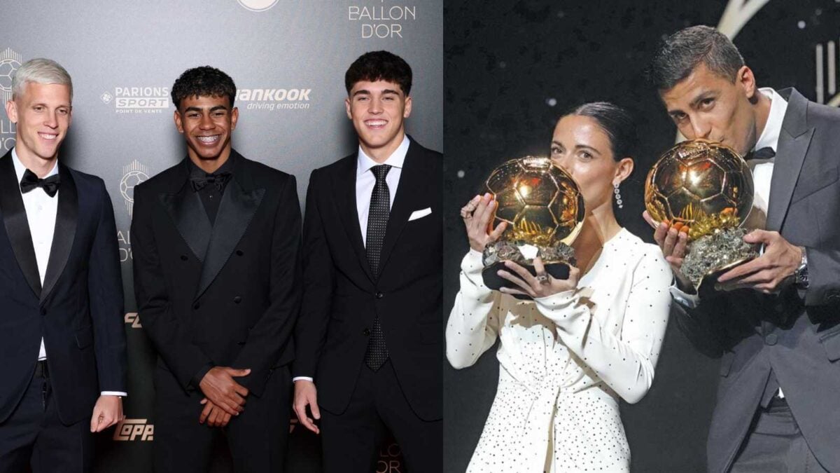 Barcelona players on Rodri Ballon d'Or