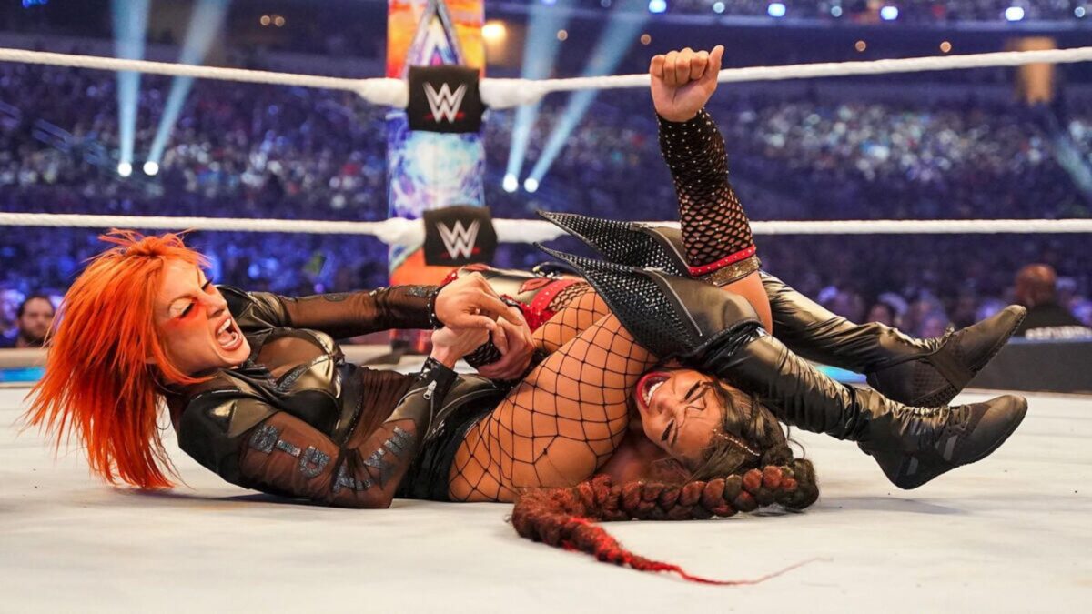 Becky Lynch and Bianca Belair