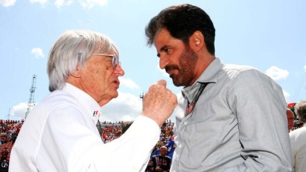 Bernie Ecclestone and Mohammed Ben Sulayem (via Autosport)