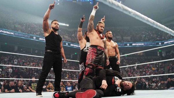 The Bloodline and Roman Reigns on SmackDown