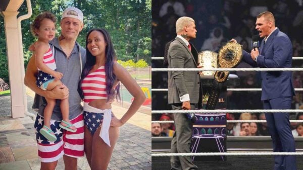 Brandi Rhodes reacts to Cody Rhodes-Gunther segment on SmackDown