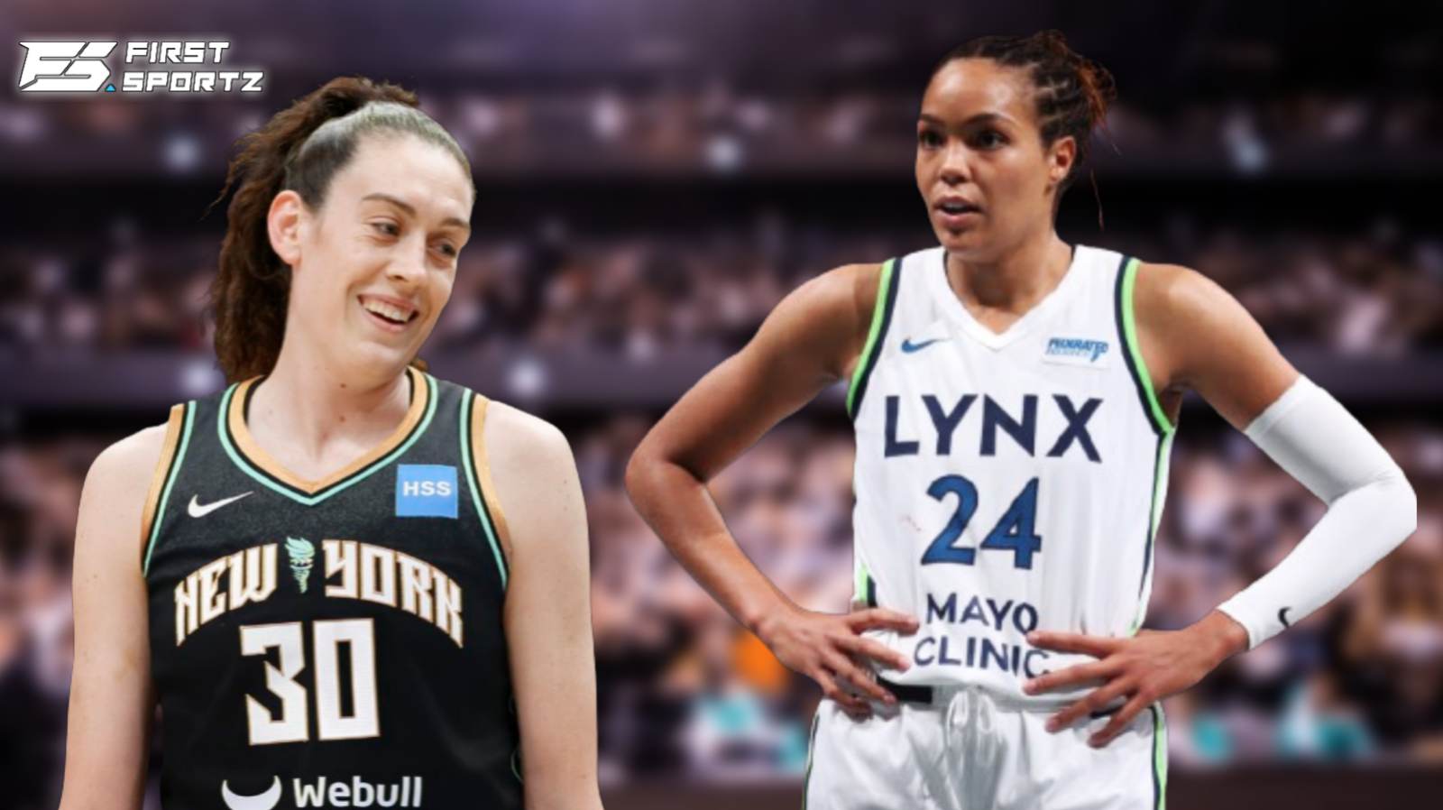 Breanna Stewart sets WNBA Finals record as Liberty comfortably beat Lynx to even series