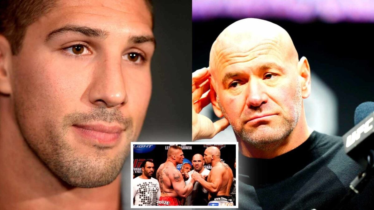 Brendan Schaub has a proposal for Dana White and Co.