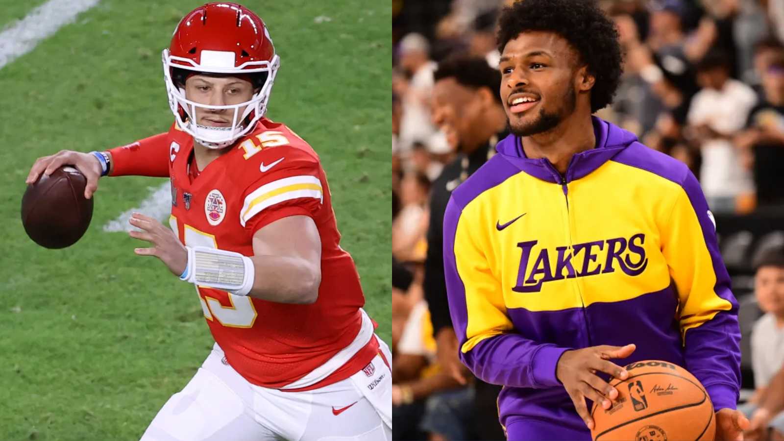 “Influencer playing basketball,” NBA veteran cites Bronny James and Patrick Mahomes comparison among heated criticism