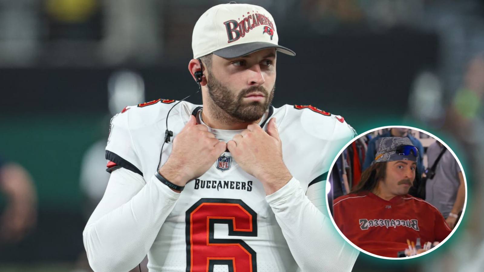 Buccaneers QB Baker Mayfield becomes “Gus Swayze” for Eli Manning’s Amazon Prime venture ‘The Undercovers’