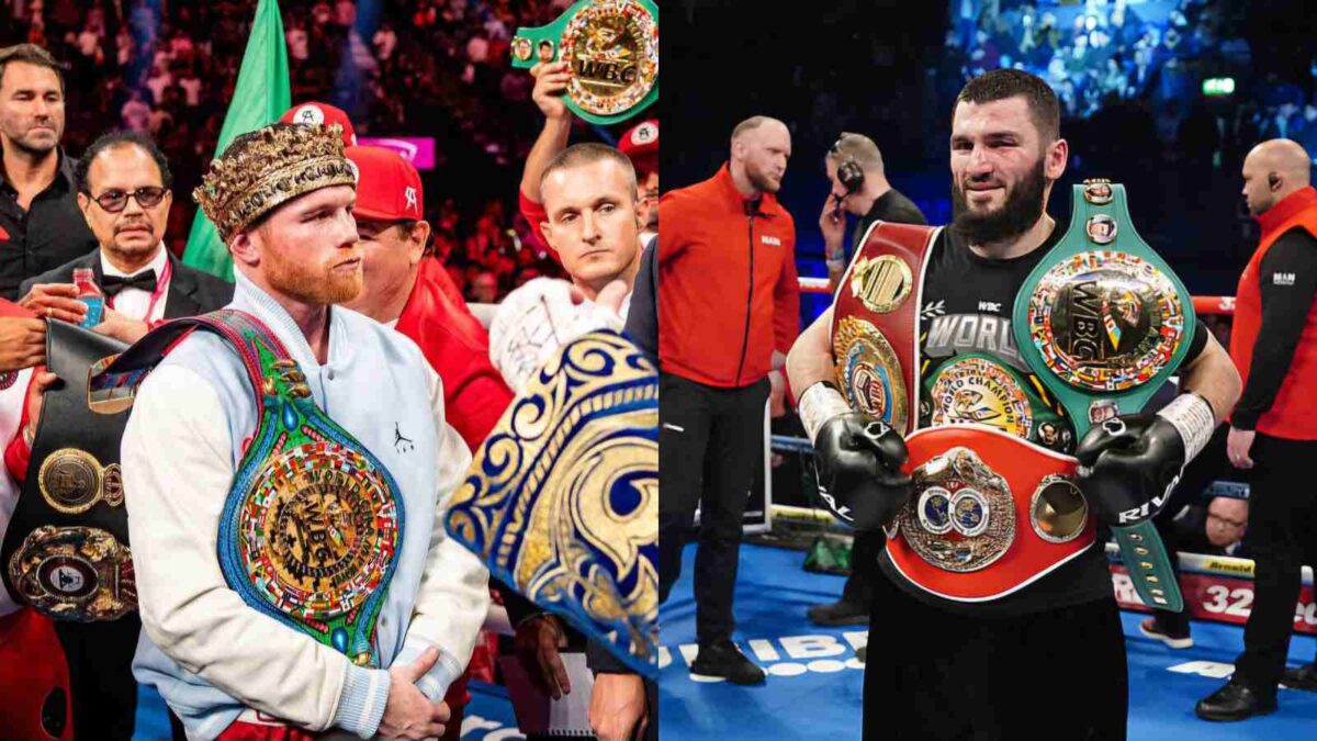 Boxing star claims Canelo Alvarez might have chances against Artur Beterbiev