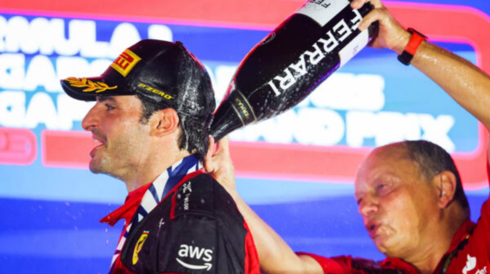 Carlos Sainz snubs Fred Vasseur to name key person behind Ferrari’s rise