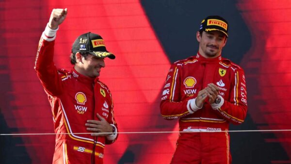 Carlos Sainz and Charles Leclerc (via Planetf1)