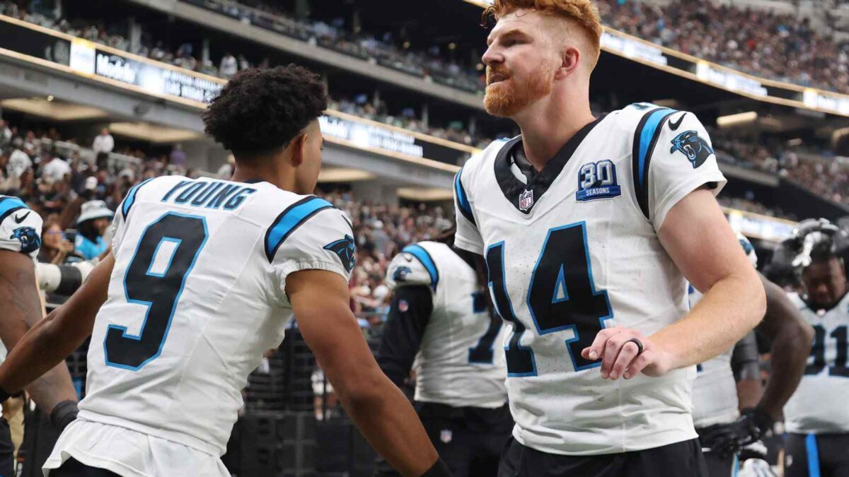 Carolina Panthers benched Bryce Young for Andy Dalton