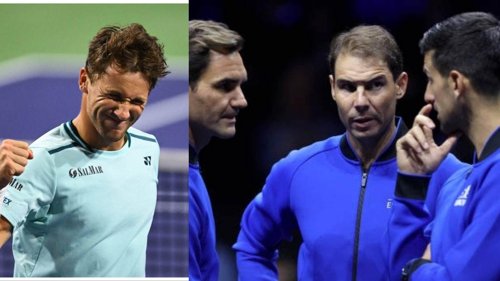 Casper Ruud blown away by the ‘crazy’ motivation of Roger Federer, Rafael Nadal and Novak Djokovic for almost two decades