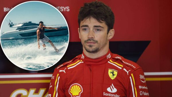 Charles Leclerc Surfing