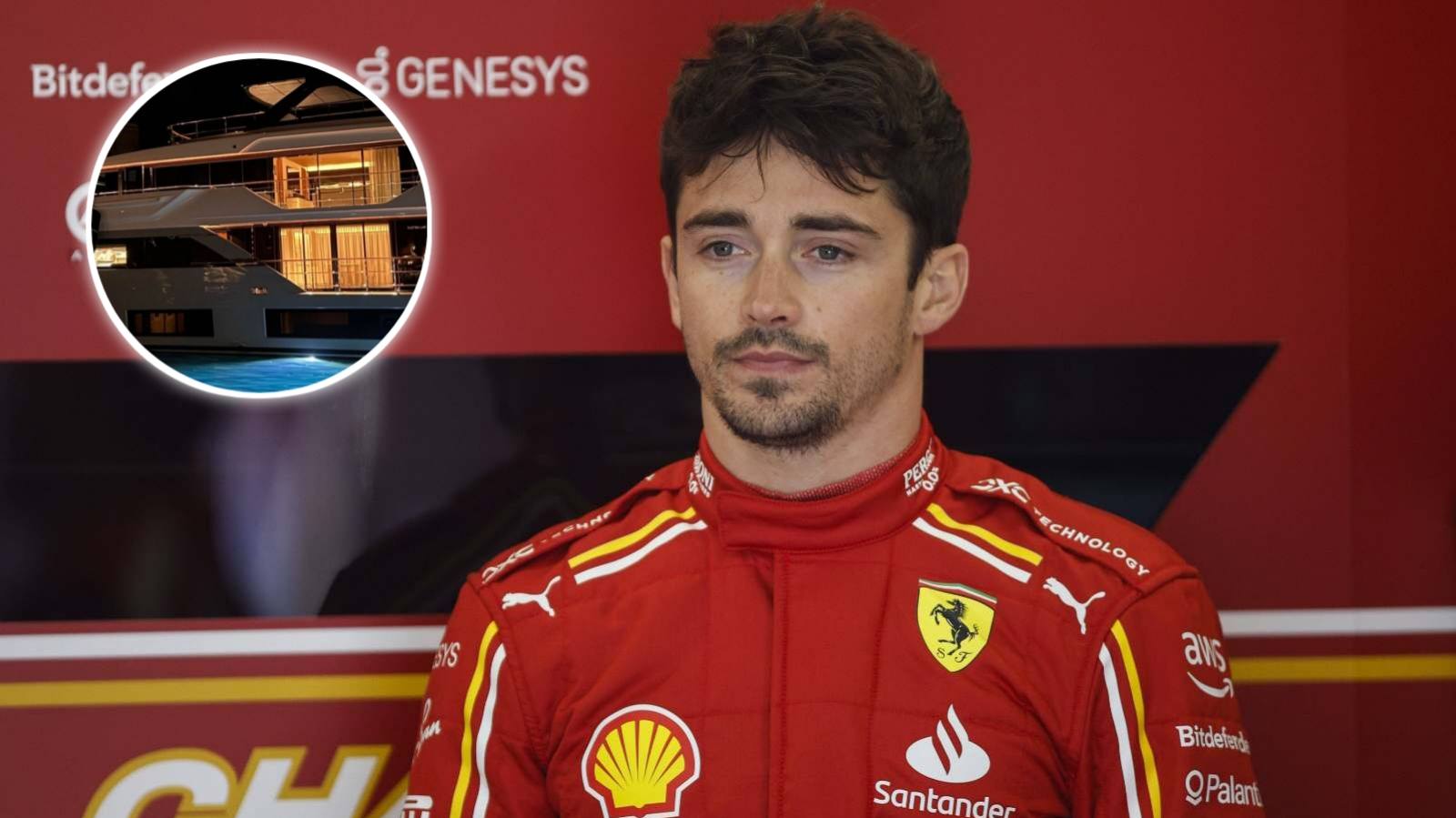 Charles Leclerc shares gorgeous picture of ‘the very best’ luxury yacht in Monaco during F1 break