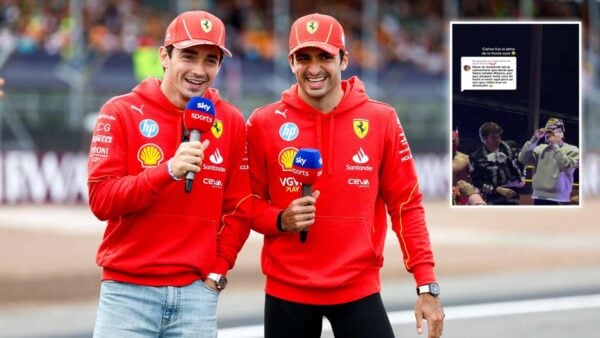 Charles Leclerc and Carlos Sainz