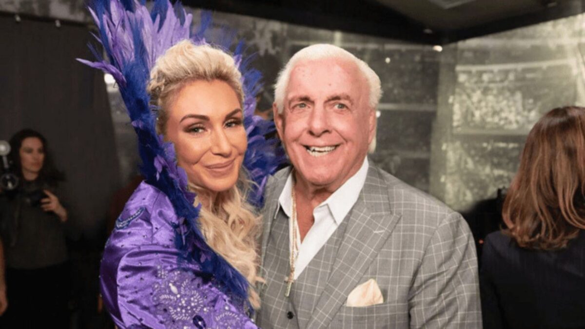 Charlotte Flair and Ric Flair