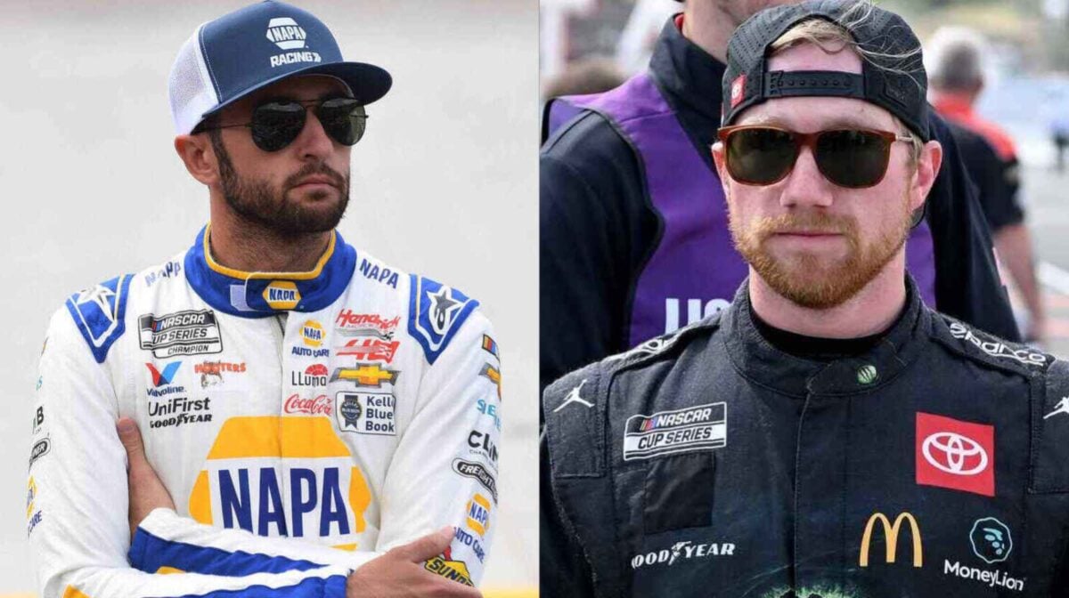 Chase Elliott and Tyler Reddick