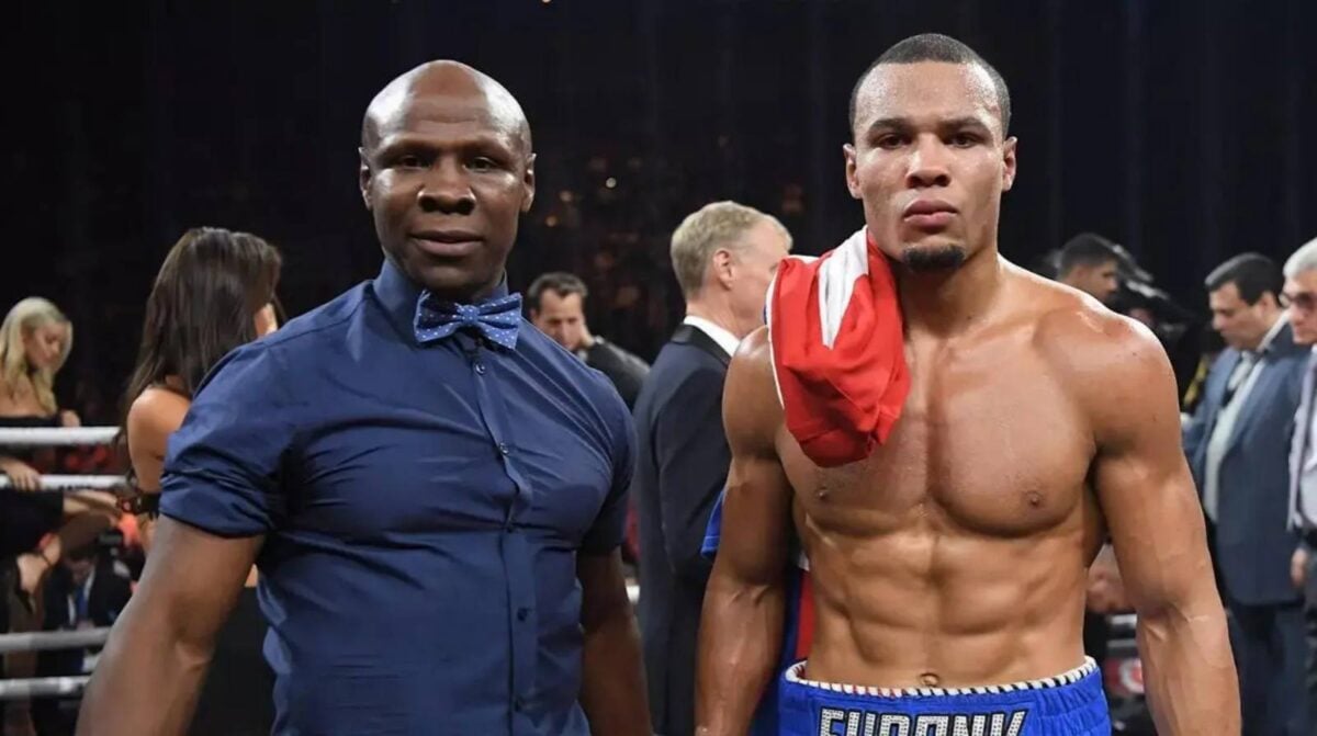 Chris Eubank Jr. and Chris Eubank Sr. together