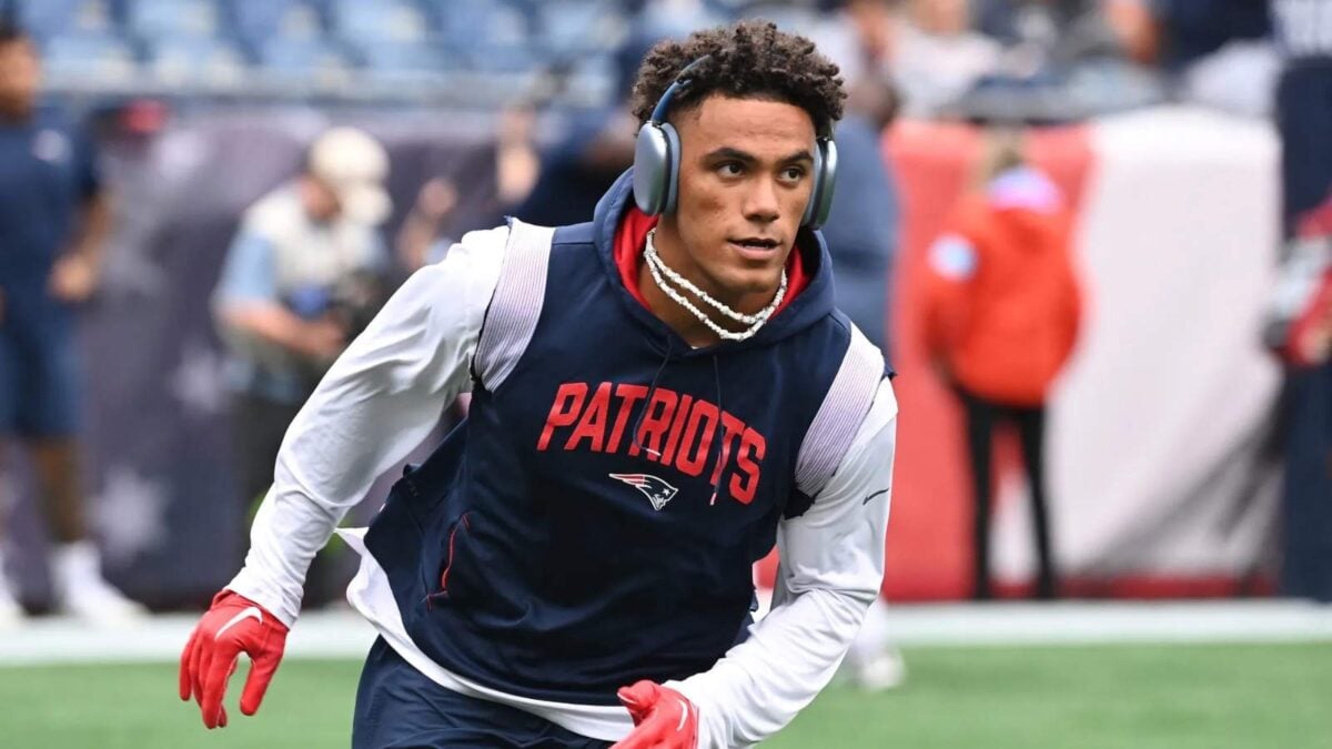 Christian Gonzalez could upset the oddsmakers with a stud play in the New England Patriots vs Houston Texans game