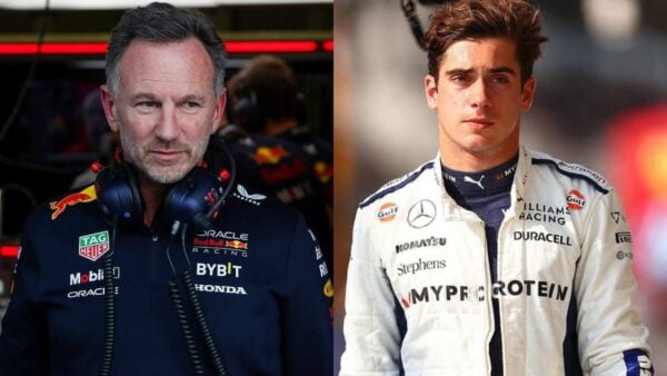 Christian Horner and Franco Colapinto