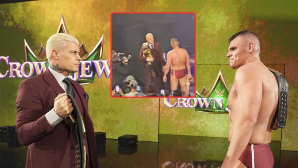 Cody Rhodes and Gunther on Raw