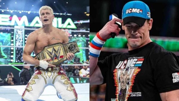 Cody Rhodes and John Cena