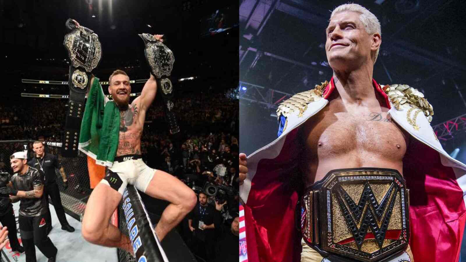 Conor McGregor gives his answer to Cody Rhodes wanting the former UFC Champion finally make his transition to WWE