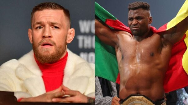 Conor McGregor bets against Francis Ngannou