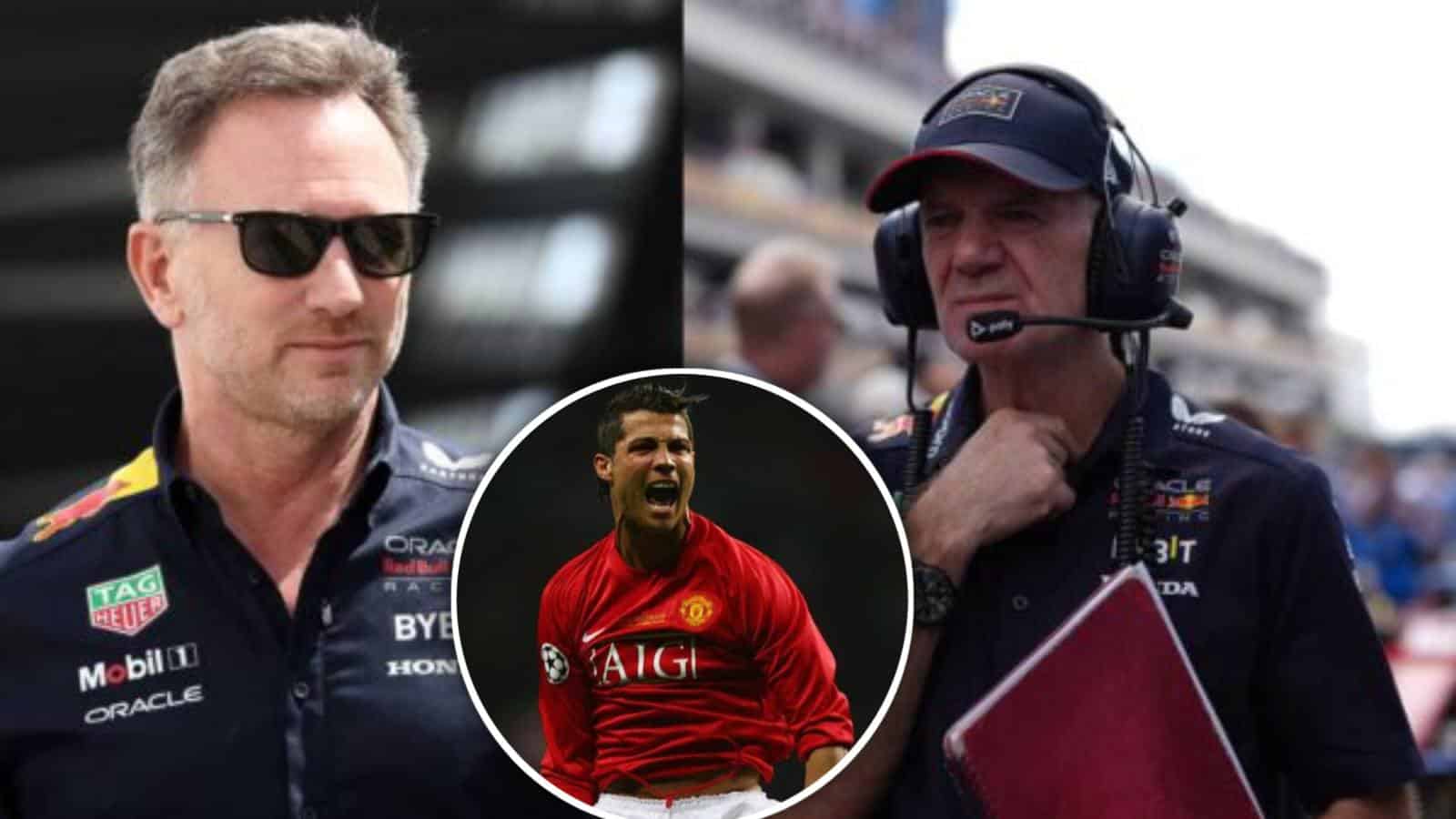 Christian Horner compares Adrian Newey’s Red Bull exit to Cristiano Ronaldo leaving Manchester United